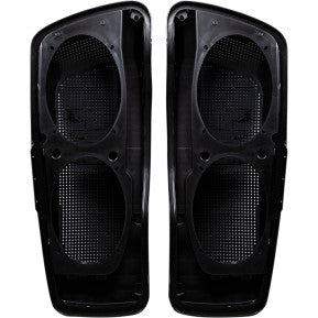 SADDLE TRAMP SADDLEBAG LIDS W/ SPEAKER CUTOUT - 0