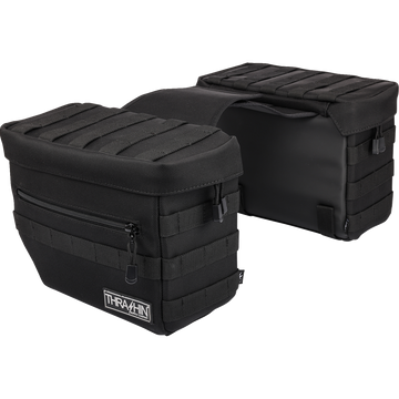 Thrashin Supply Co. Essential Saddlebags Black
