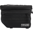 Thrashin Supply Co. Essential Saddlebags black 1680D ballistic nylon MOLLE saddlebags for Harley Softail Dyna FXR