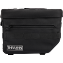 Thrashin Supply Co. Essential Saddlebags black 1680D ballistic nylon MOLLE saddlebags for Harley Softail Dyna FXR