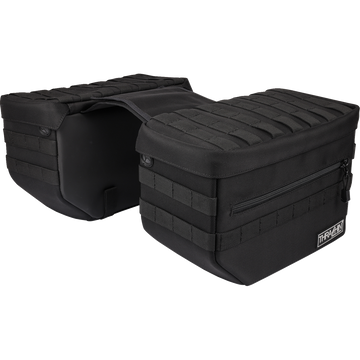 Thrashin Supply Co. Escape Saddlebags Black
