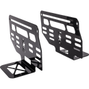 Thrashin Supply Co. TSB-2 Hard Mount Bag Brackets black powder-coated steel for Harley-Davidson Dyna and Softail saddlebags