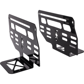 Thrashin Supply Co. TSB-2 Hard Mount Bag Brackets black powder-coated steel for Harley-Davidson Dyna and Softail saddlebags