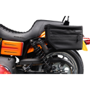 Thrashin Supply Co. TSB-2 Hard Mount Bag Brackets black powder-coated steel for Harley-Davidson Dyna and Softail saddlebags