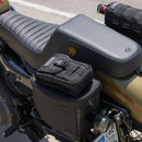 Thrashin Supply Co. Mini Essential Saddlebags 8-liter in black ballistic nylon for Harley Sportster