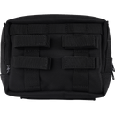 Thrashin Supply Co. ballistic nylon handlebar bag with YKK zippers and quick-attach straps mounted on Harley-Davidson handlebars