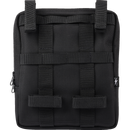 Thrashin Supply Co. Slim Handlebar Bag in black ballistic nylon mounted between fairing and gas tank on Harley-Davidson