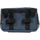 Thrashin Supply Co. Handlebar Bag Plus expanded storage in ballistic nylon with microfiber eyewear pocket mounted to Harley-Davidson handlebars