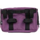 Thrashin Supply Co. Handlebar Bag Plus expanded storage in ballistic nylon with microfiber eyewear pocket mounted to Harley-Davidson handlebars