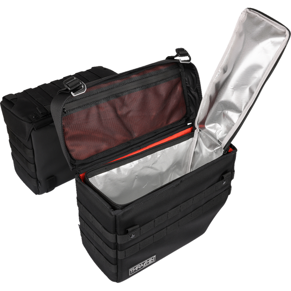 Thrashin Supply Co. Cooler Expedition Bag black insulated drop-in cooler for Thrashin Expedition Saddlebags