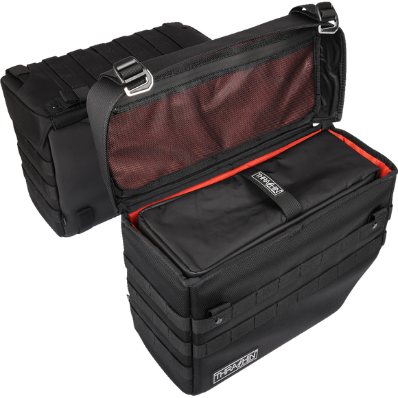 Thrashin Supply Co. Cooler Expedition Bag black insulated drop-in cooler for Thrashin Expedition Saddlebags