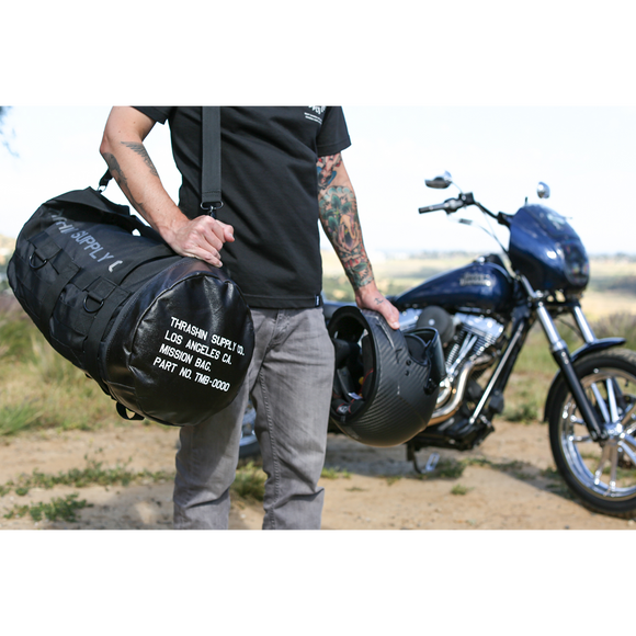 Thrashin Supply Co. Mission Duffel Bag Black