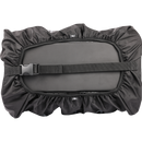 Thrashin Supply Co. Passenger Bag in black ballistic nylon with expandable dual-zipper design and hi-viz orange interior