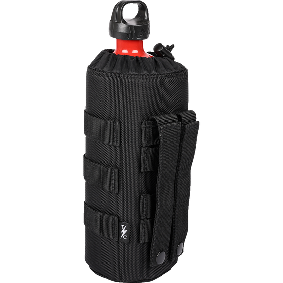 Thrashin Supply Co. TSB-0013 Holster MOLLE Bottle pouch in black ballistic nylon