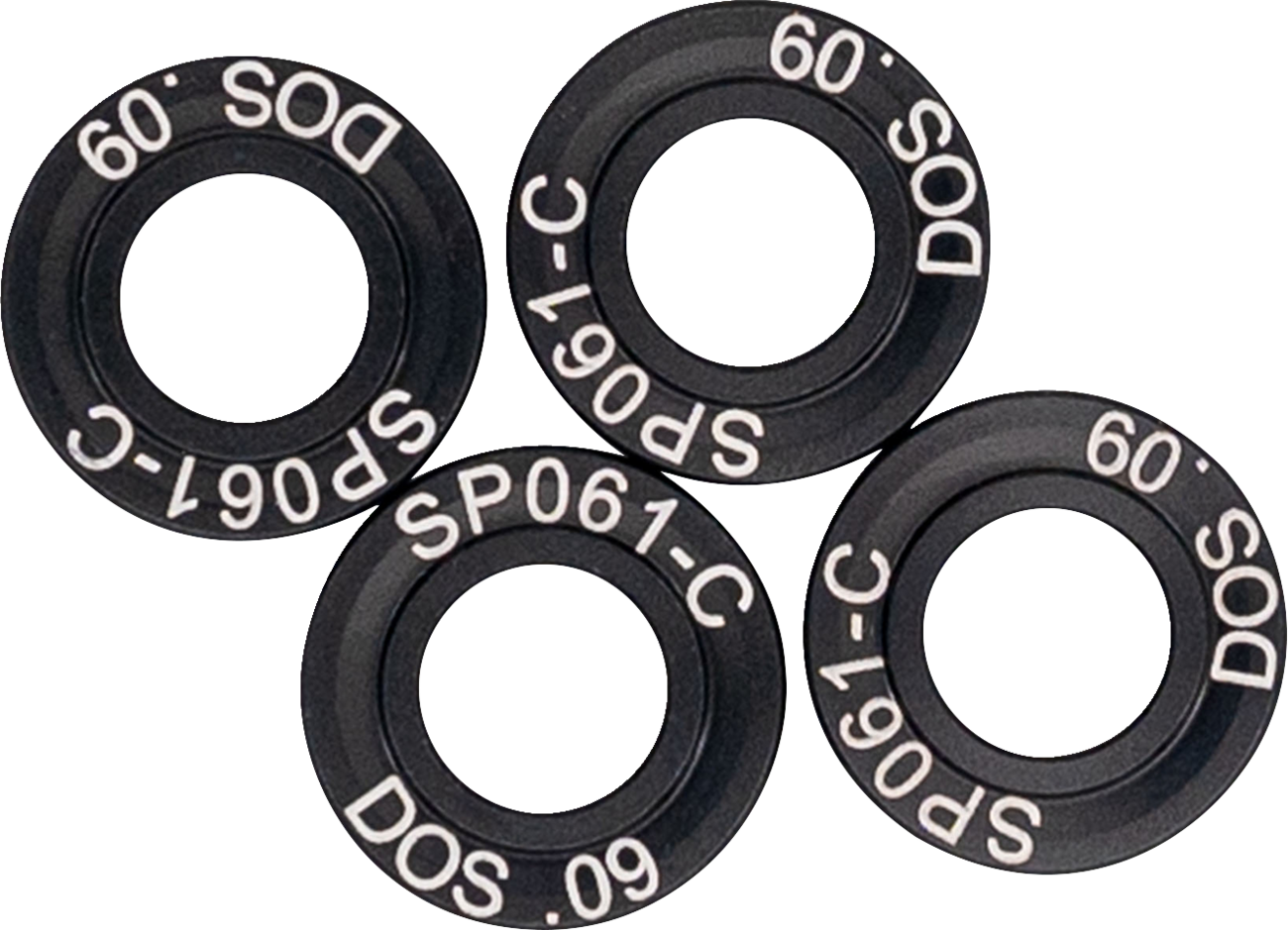 GBRAKES Brake Caliper Bracket Radial Mount - Spacer for '15-22 Touring Models SP061C