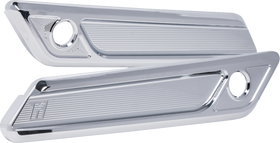 KODLIN USA Saddlebag Latch Covers - Chrome - FLHX/FLTRX '23-'24 K59491