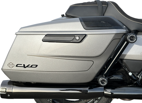 KODLIN USA Saddlebag Latch Covers - Black - FLHX/FLTRX '23-'24 K59490