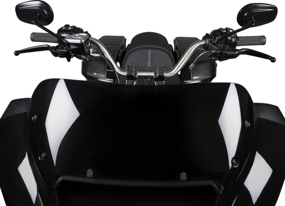 THRASHIN SUPPLY CO. 1" Handlebar - High Bend - Stainless Steel TSC-2715-0