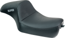 SLYFOX Drifter Seat - Gray Logo - Black Vinyl w/ Slipstop - Carbon Fiber - XL '04-'22 4684B-slyfox