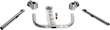 KLOCK WERKS Klip Hanger Handlebar for Indian - 5" - Chrome/Chrome KWH-04-0347