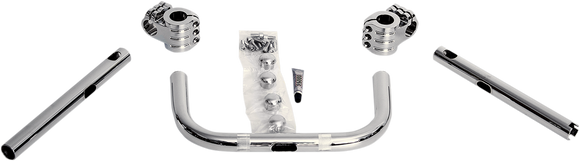 KLOCK WERKS Klip Hanger Handlebar for Indian - 5" - Chrome/Chrome KWH-04-0347