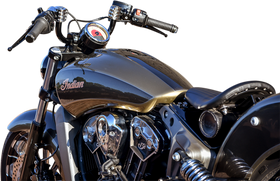 KLOCK WERKS Klip Hanger Handlebar for Indian - 5" - Black/Chrome KWH-04-0348