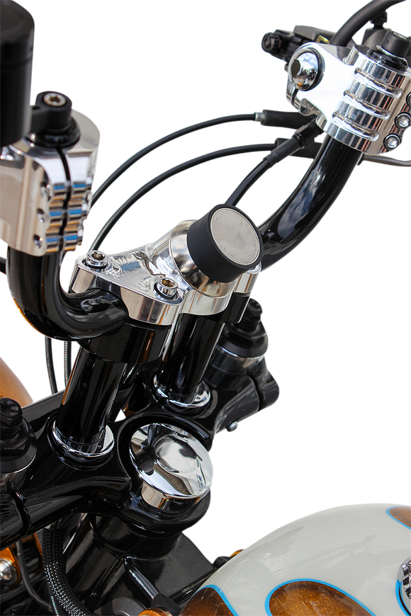 KLOCK WERKS iOmounts* Device Mount - Handlebar Clamp - Chrome KWD-02-0384