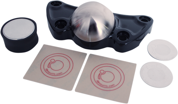 KLOCK WERKS iOmounts* Device Mount - Handlebar Clamp - Black KWD-02-0385