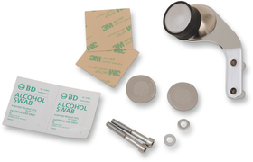 KLOCK WERKS iOmounts* Device Mount - Handlebar Mount - Right - GL1500 - Chrome KWD-06-0385