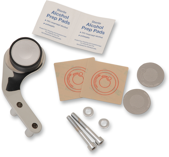 KLOCK WERKS iOmounts* Device Mount - Handlebar Mount - Left - GL1500 - Chrome KWD-06-0387