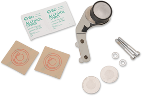 KLOCK WERKS iOmount* for Indian - Left Perch Mount - Chrome - Scout KWD-04-0411