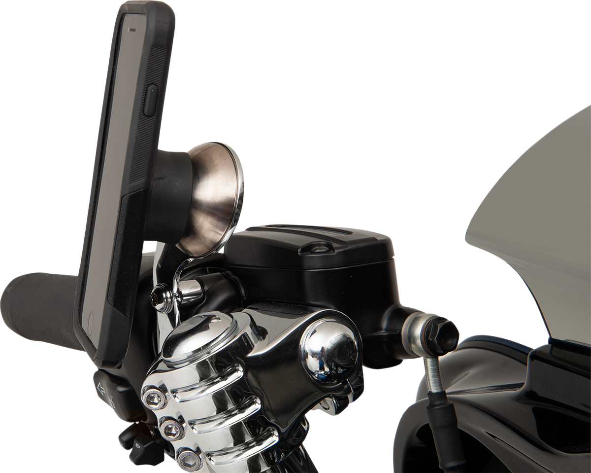 KLOCK WERKS iOmounts* Device Mount - Switch Mount - Chrome KWD-01-0380