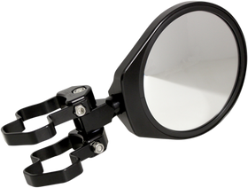 KLOCK WERKS Mirror - Side View - Round - Black - Kit KWS-05-0561