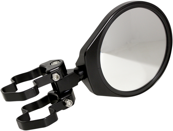 KLOCK WERKS Mirror - Side View - Round - Black - Kit KWS-05-0561