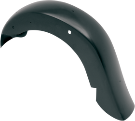 KLOCK WERKS WFB* Benchmark Stretched Rear Fender - Smooth - Black - Steel KWF-01-0120