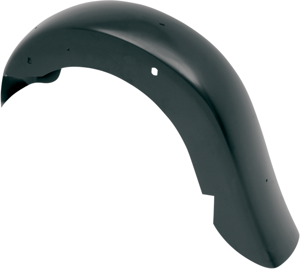 KLOCK WERKS WFB* Benchmark Stretched Rear Fender - Smooth - Black - Steel KWF-01-0120