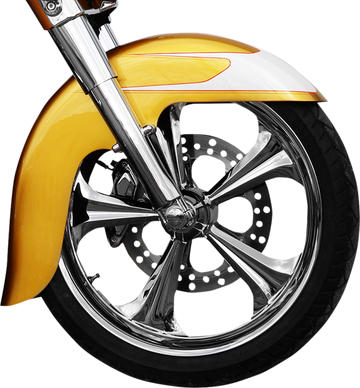 KLOCK WERKS WFB* Benchmark Front Fender - Steel - Black - 21" KWF-01-0101