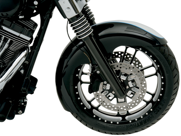 KLOCK WERKS Level Fender Kit - Front - Black - 16"-19" KWF-01-0112