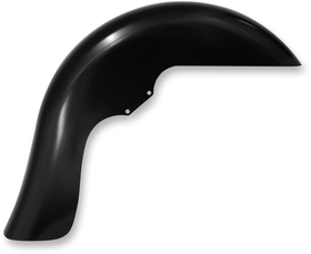 KLOCK WERKS WFB* Benchmark Front Fender - Steel - Black - For Raked Trees - 23" KWF-01-0259