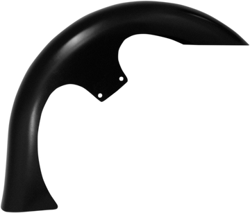 KLOCK WERKS Slicer Front Fender Kit - For Raked Trees - Black - Steel - 23" KWF-01-0247