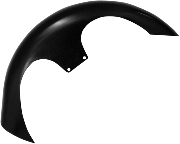 KLOCK WERKS Shank Front Fender Kit - For Raked Trees - Black - Steel - 23" KWF-01-0248