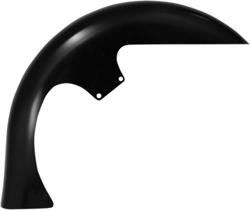 KLOCK WERKS Level Front Fender Kit - For Raked Frames - Black - Steel - 26" KWF-01-0250
