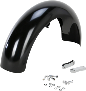 KLOCK WERKS Wrapper Fender Kit - Front - Black - 16"-19" KWF-01-0104-2014
