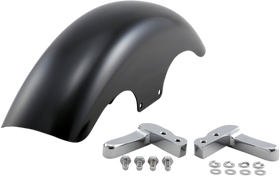 KLOCK WERKS T-Hat Fender Kit - w/ Chrome Blocks - Steel - 19" KWF-03-0019