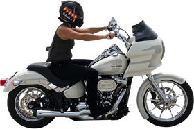 KLOCK WERKS Wrapper Front Fender Kit - w/ Satin Blocks - Steel - 19" KWF-02-0491