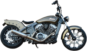 KLOCK WERKS Outrider Front Fender - E-Coated - 16"-19" - Indian Scout KWF-04-0339