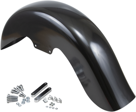 KLOCK WERKS Front Fender - E-Coating Black - 21" - Indian/Chief KWF-04-0404