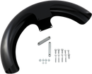 KLOCK WERKS Wrapper Front Fender - Black - Steel - 21" KWF-04-0469