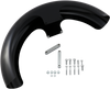 KLOCK WERKS Wrapper Front Fender - Black - Steel - 21