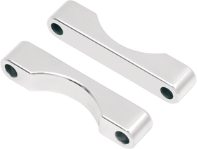 KLOCK WERKS WFB Benchmark Bagger Front Fender Blocks - For all 23"/26" Tire Hugger/Benchmark - Chrome KWFS-01-0100-C